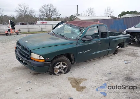 2000 Dodge Dakota Slt/Sport z USA, uszkodzony, nr VIN 1B7GL22XXYS567439